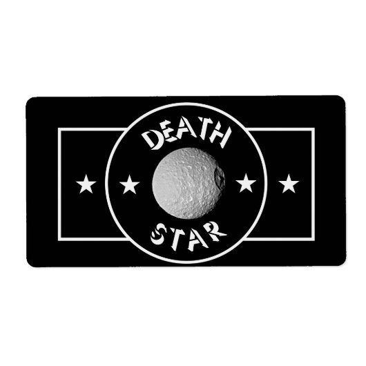 Death star etiket (Voorkant)