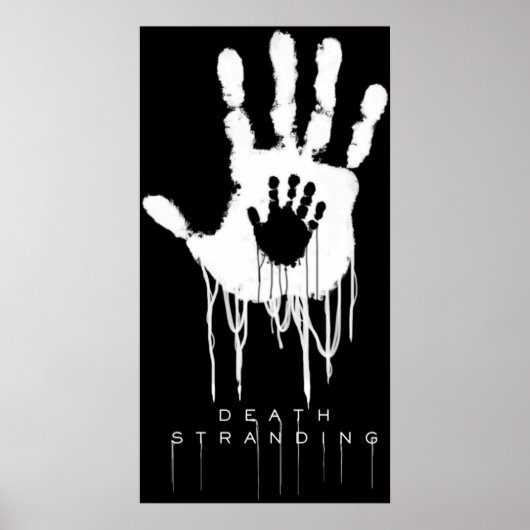 Death Stranding Hand v2 Poster (Voorkant)