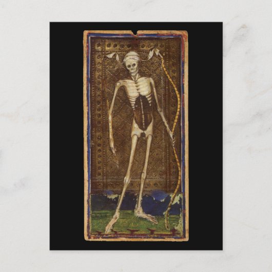 Death Tarot Card Briefkaart (Voorkant)