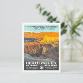 Death Valley Briefkaart (Staand voorkant)