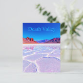 Death Valley Briefkaart (Staand voorkant)