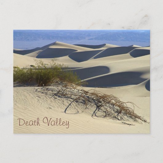 Death Valley Briefkaart (Voorkant)