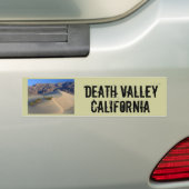 Death Valley California Bumpersticker (Op auto)