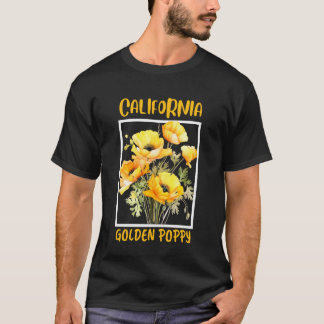 Death Valley CALIFORNIË PAPAVER GOUDEN Grappig Nat T-shirt