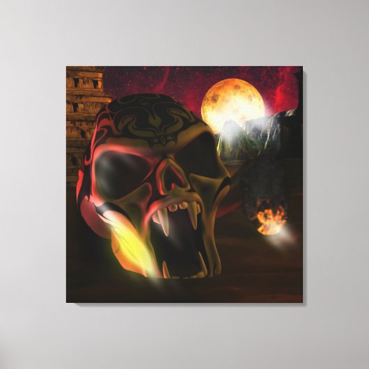 Death Valley Canvas Afdruk (Voorkant)