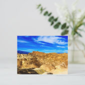 Death Valley Desert Briefkaart (Staand voorkant)