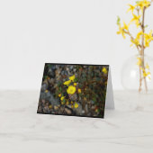 Death Valley fleurit la carte de note (Fleur jaune)