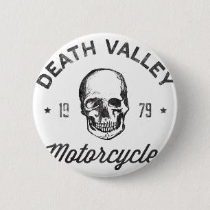 Death Valley Motorycli Ronde Button 5,7 Cm