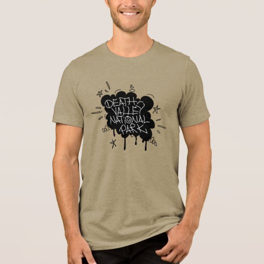 Death Valley Nation Park Tri-Blend Shirt (Voorkant)