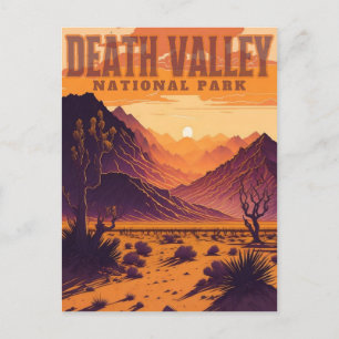 Death Valley Nationaal Park Briefkaart