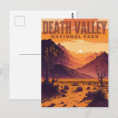 Death Valley Nationaal Park Briefkaart (Voorkant / Achterkant)