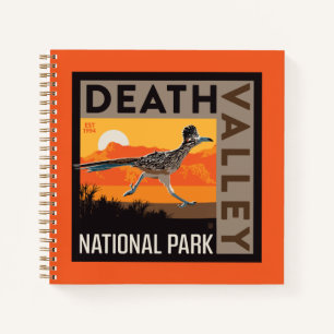 Death Valley Nationaal Park Roadrunner Notitieboek