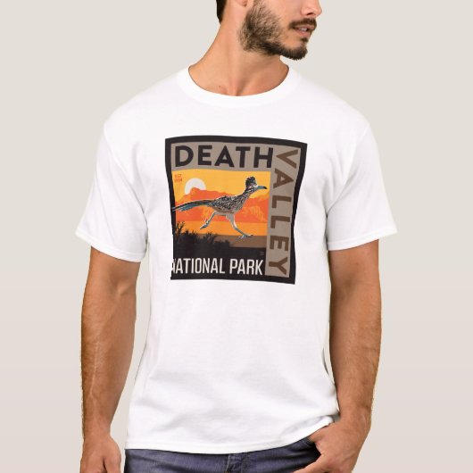 Death Valley Nationaal Park | Roadrunner T-shirt (Voorkant)