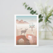 Death Valley National Park Briefkaart (Staand voorkant)