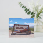 Death Valley National Park Briefkaart (Staand voorkant)