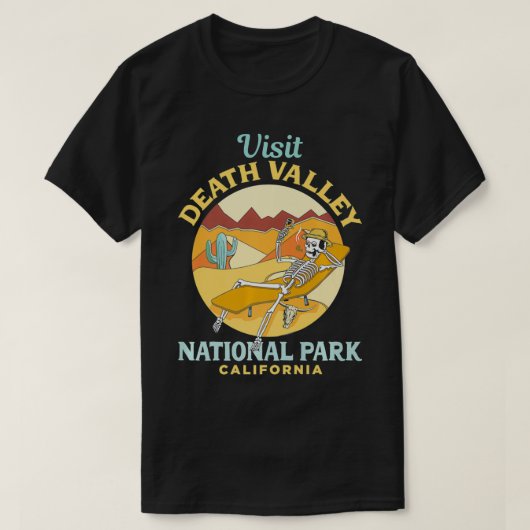 Death Valley National Park US California Nevada Pr T-shirt (Design voorkant)