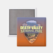 Death Valley NP (pijlpunt) Magneet (Voorkant / Achterkant)