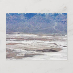 Death Valley Salt Desert Mountains Dante S Uitzich Briefkaart