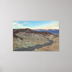 Death Valley Sunrise Canvas Afdruk
