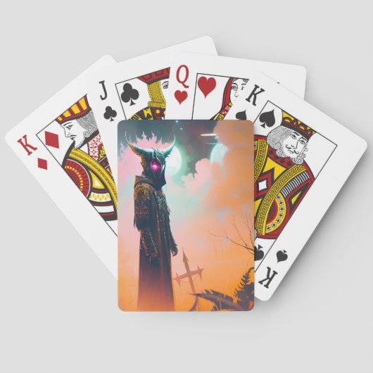 Death Warmed Over Pokerkaarten (Achterkant)