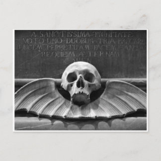 Deathhead, kabinetkaart briefkaart