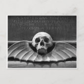 Deathhead, kabinetkaart briefkaart (Voorkant)