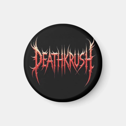 Deathkrush - magnet magneet (Voorkant)