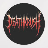 Deathkrush - Stickers (Design 1)