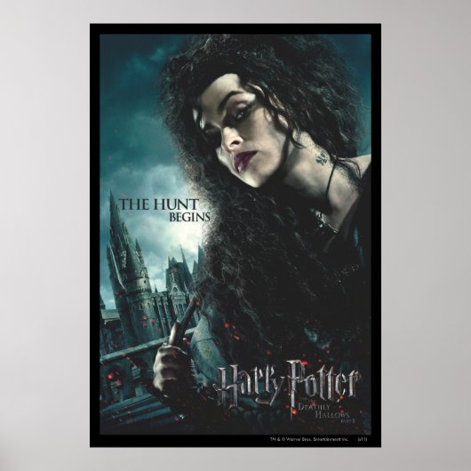 Deathly Hallows - Bellatrix Leodd 2 Poster (Voorkant)