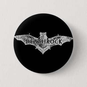 Deathrock Bat Ronde Button 5,7 Cm