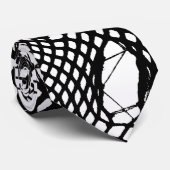 Deathrock gescheurde visnetten stropdas (Opgerold)