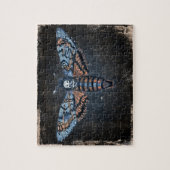 Death's Head Moth, ook bekend als Sphinx atropo mo Legpuzzel (Verticaal)