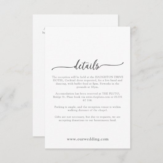 DEATILS modèles 9 (Devant / Derrière)