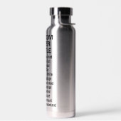D'eau Acier Inoxydable et Bouteille en cuivre (Gauche)
