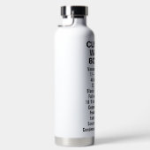 D'eau Acier isolé et bouteille de cuivre 32oz BLANC (Droite)