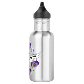 D'eau Beta Epsilon Logo Bouteille en acier inoxydable (Droite)