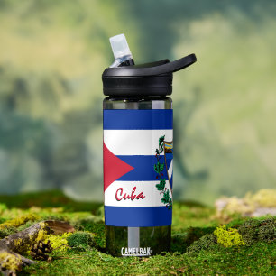 D'eau Bouteille cubaine, Drapeau patriotique cubain