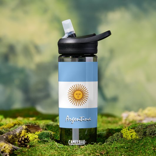 D'eau bouteille d'Argentine, drapeau patriotique de l'Ar (Extérieur)