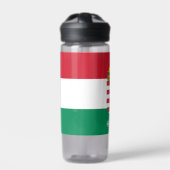 D'eau bouteille de Hongrie, drapeau patriotique hongrois (Extérieur)