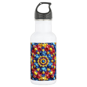 D'eau Bouteille de Liberté couleurs roumaines