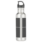 D'eau Bouteille de papillon Liberty Bottle, Gris (Dos)