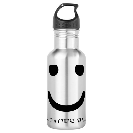 D'eau Bouteille d'eau, Acier inoxydable, 24 oz (Devant)