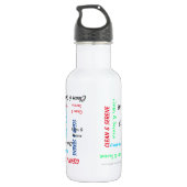 D'eau Bouteille d'eau, propre et serein, blanche (Dos)