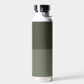 D'eau Bouteille d'effet de bruit vert de mousse personna (Gauche)