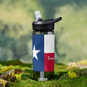 D'eau Bouteille du Texas, drapeau patriotique du Texas