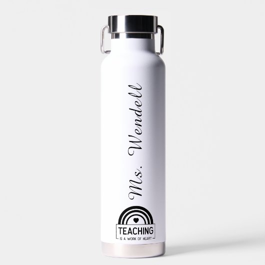 D'eau Bouteille en acier inoxydable (22 oz.) (Avant)