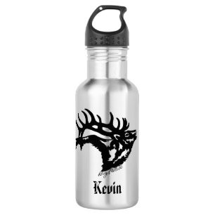 D'eau Bouteille en acier inoxydable Bull Elk