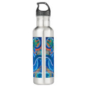 D'eau Bouteille en acier inoxydable Octopacifica (Dos)