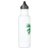 D'eau Bouteille en acier inoxydable Palm Tree (Gauche)