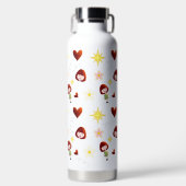 D'eau Bouteille Fille Florale Mignonne (Avant)